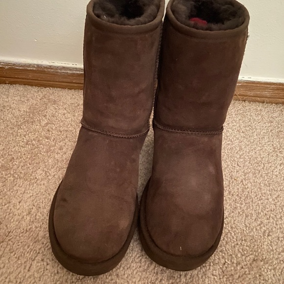 COPY - Classic chocolate brown UGG boots - Picture 2 of 6